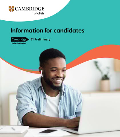 B1 Preliminary Information for candidates booklet cover