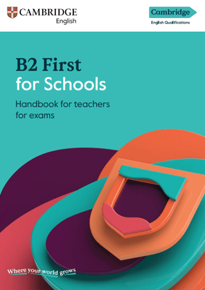 Teacher handbooks - B2 First for Schools